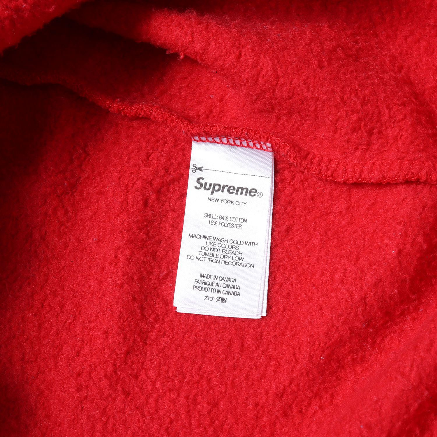Supreme シュプリーム パーカー レッド サイズ:L | 24AW スモールBOX
