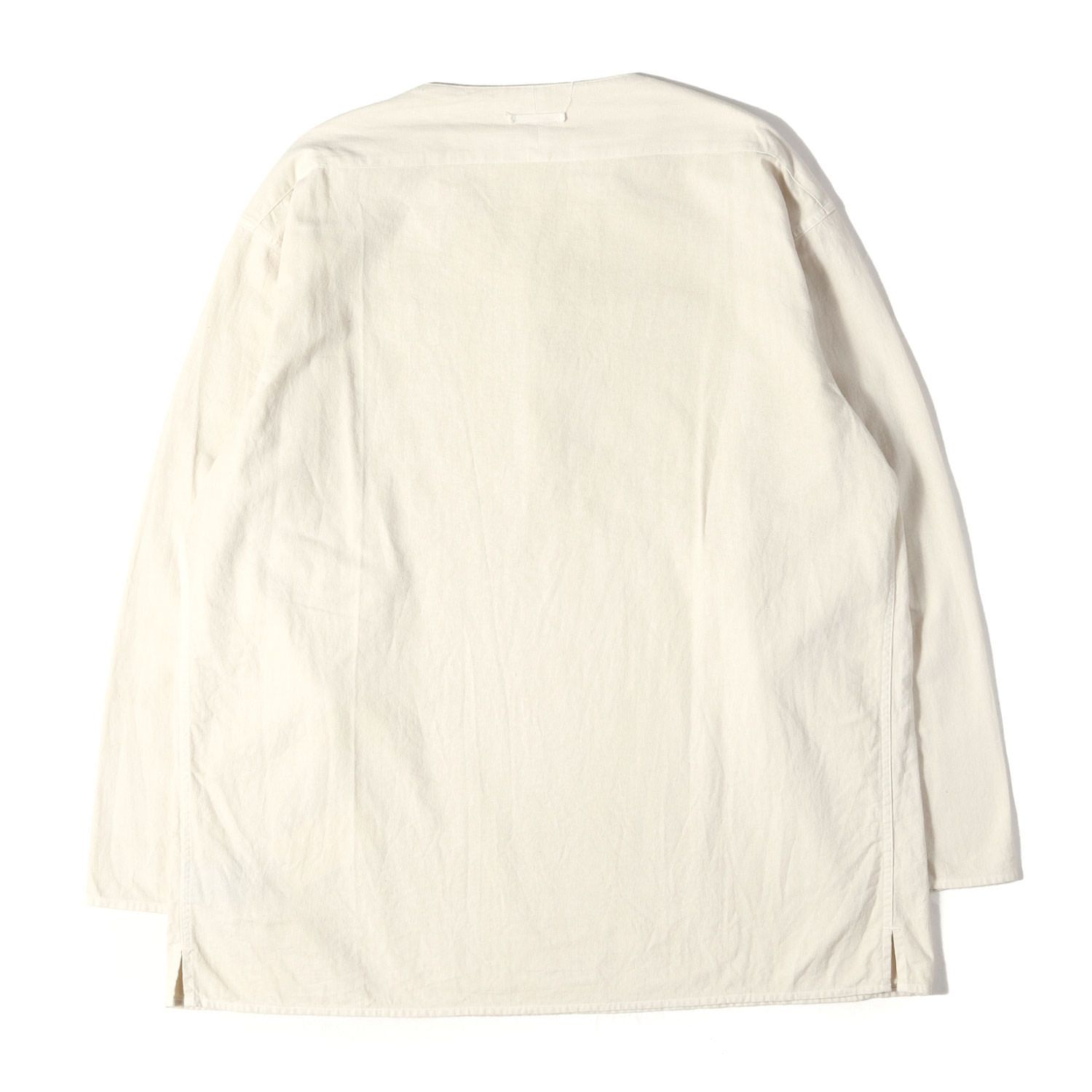 美品】Kinema キネマ シャツ アイボリー サイズ:M | 23SS 受注販売品