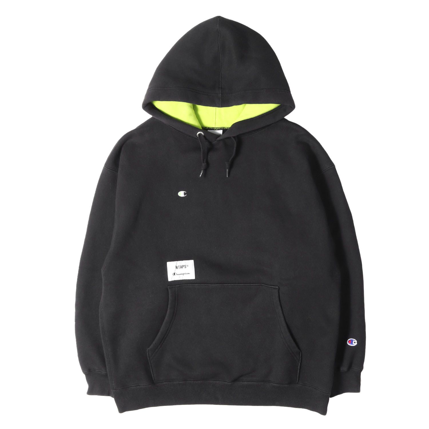 wtaps Champion ブラック パーカー サイズ　M WTAPS ダブルタップス パーカー ブラック 黒 サイズ:M | 22AW Champion