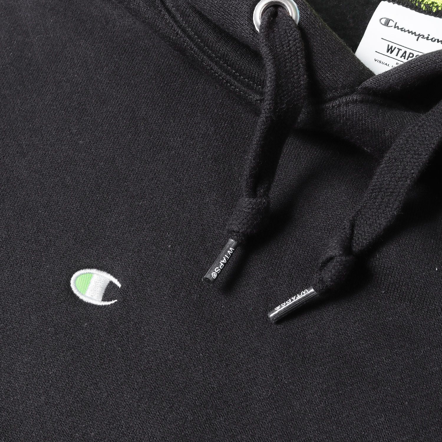 WTAPS ダブルタップス パーカー ブラック 黒 サイズ:M | 22AW Champion