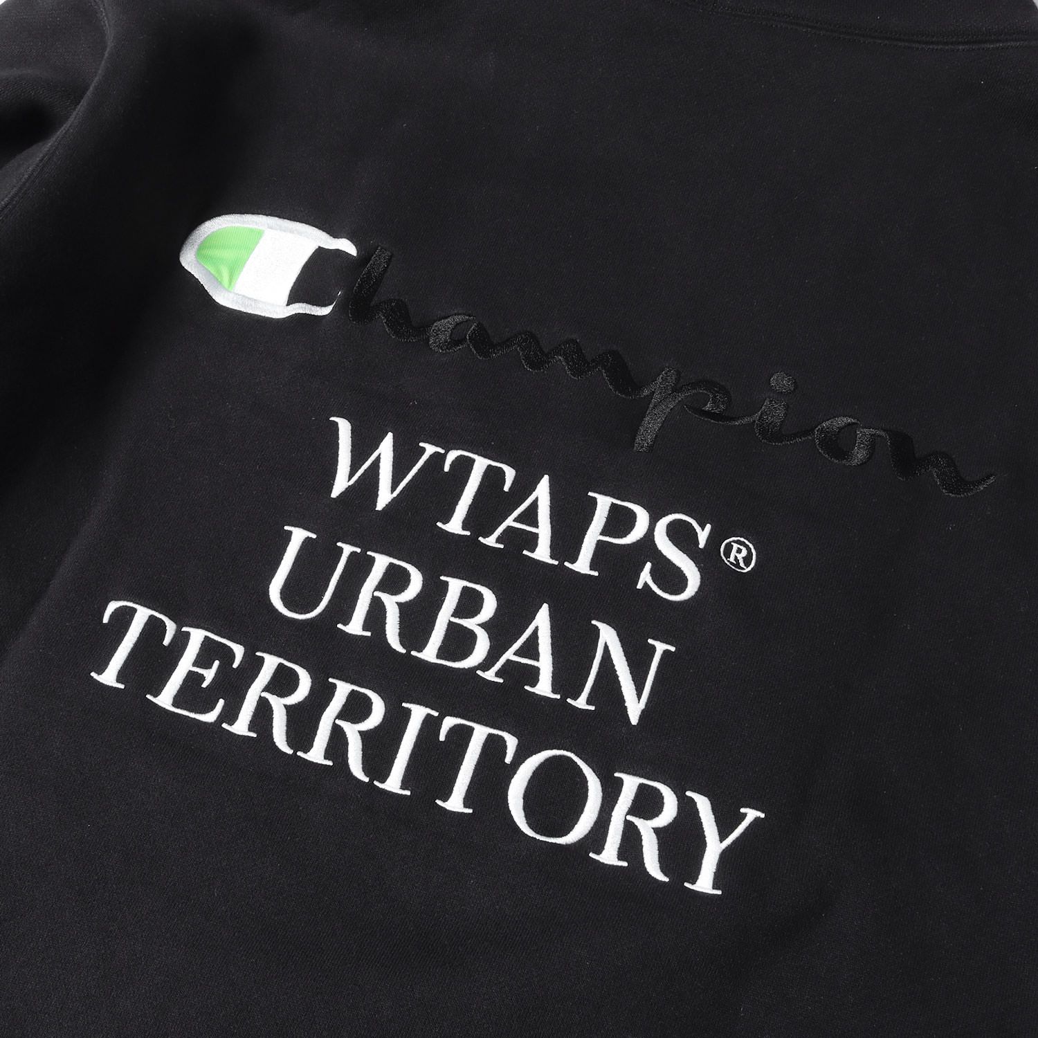 WTAPS ダブルタップス パーカー ブラック 黒 サイズ:M | 22AW Champion