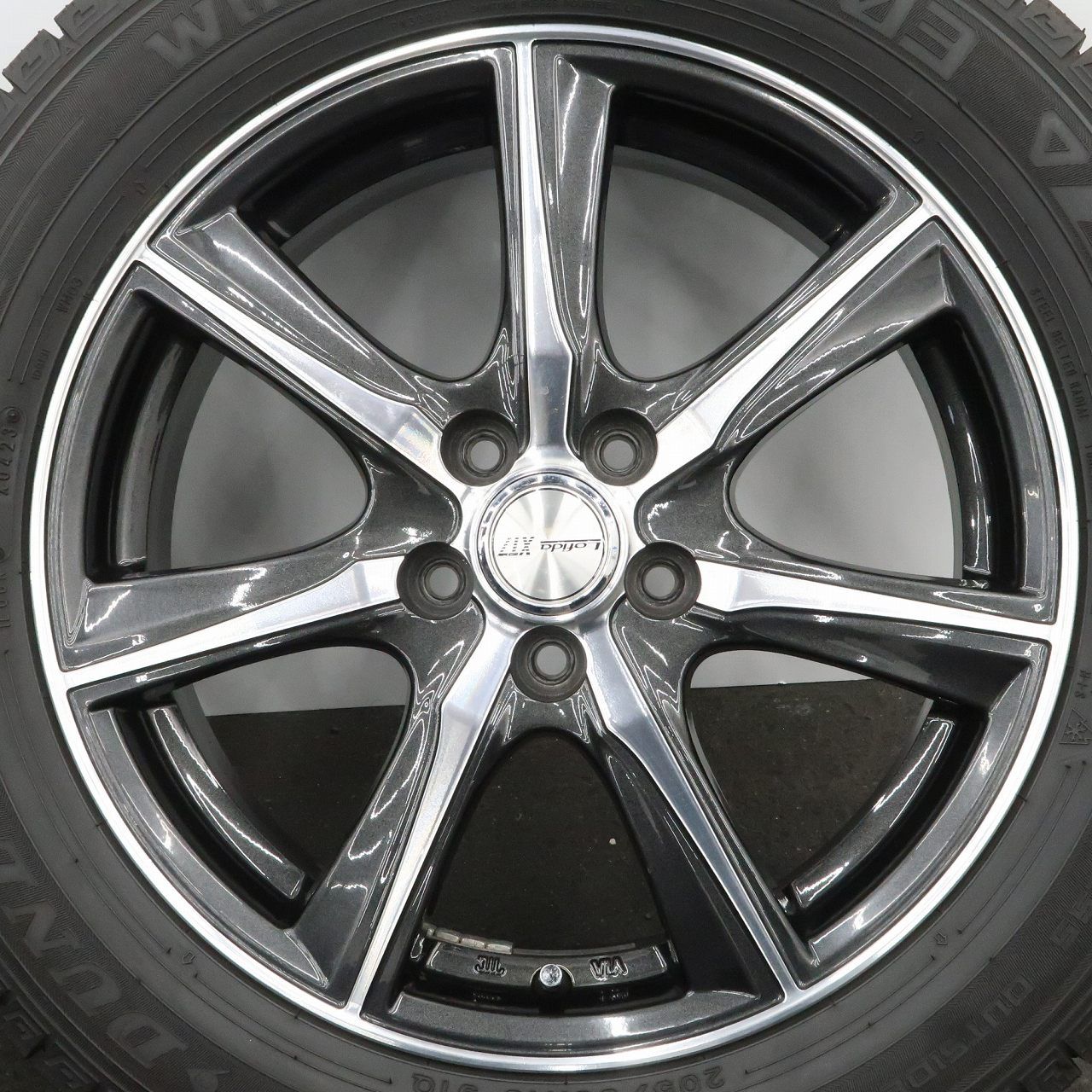 プリウス 50系 カローラ 210系 CT オーラ 等に 4本 社外 16インチ 6J + 