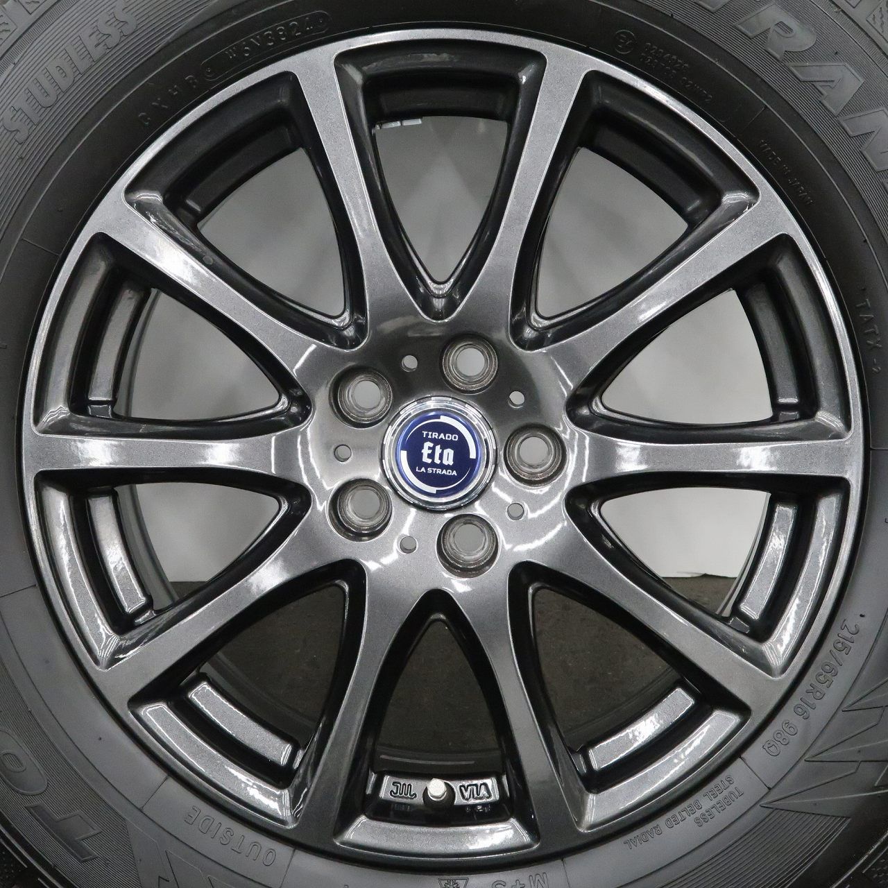 スバル インプレッサ XV GP系 等に 4本 社外 16インチ 6.5J +53 5H