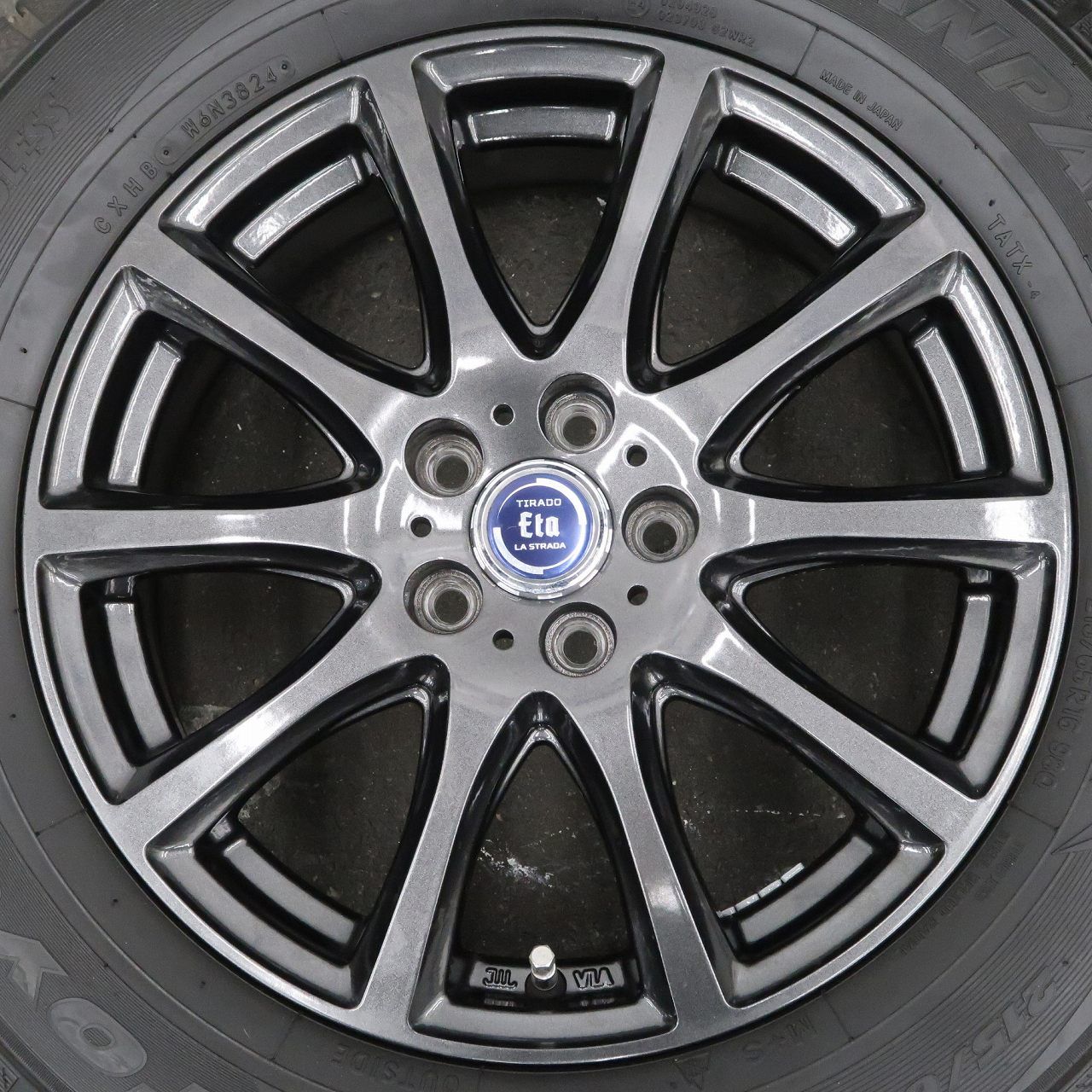 車 スタッドレス16インチ6.5J PCD100 5穴 215/65 スバル車等
