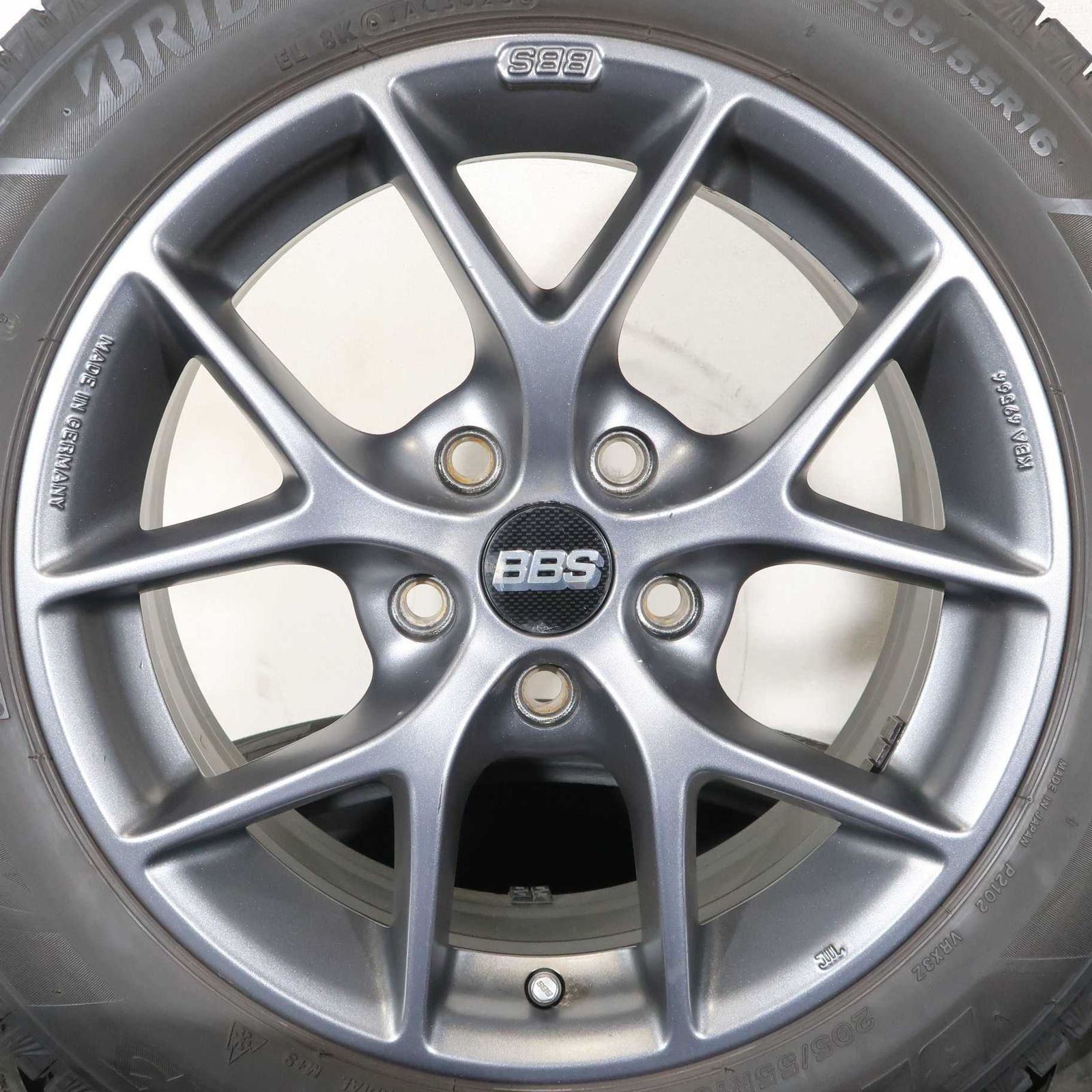 4本 BBS GERMANY SR011 16インチ 7J +48 5H PCD 112 スタッドレス 