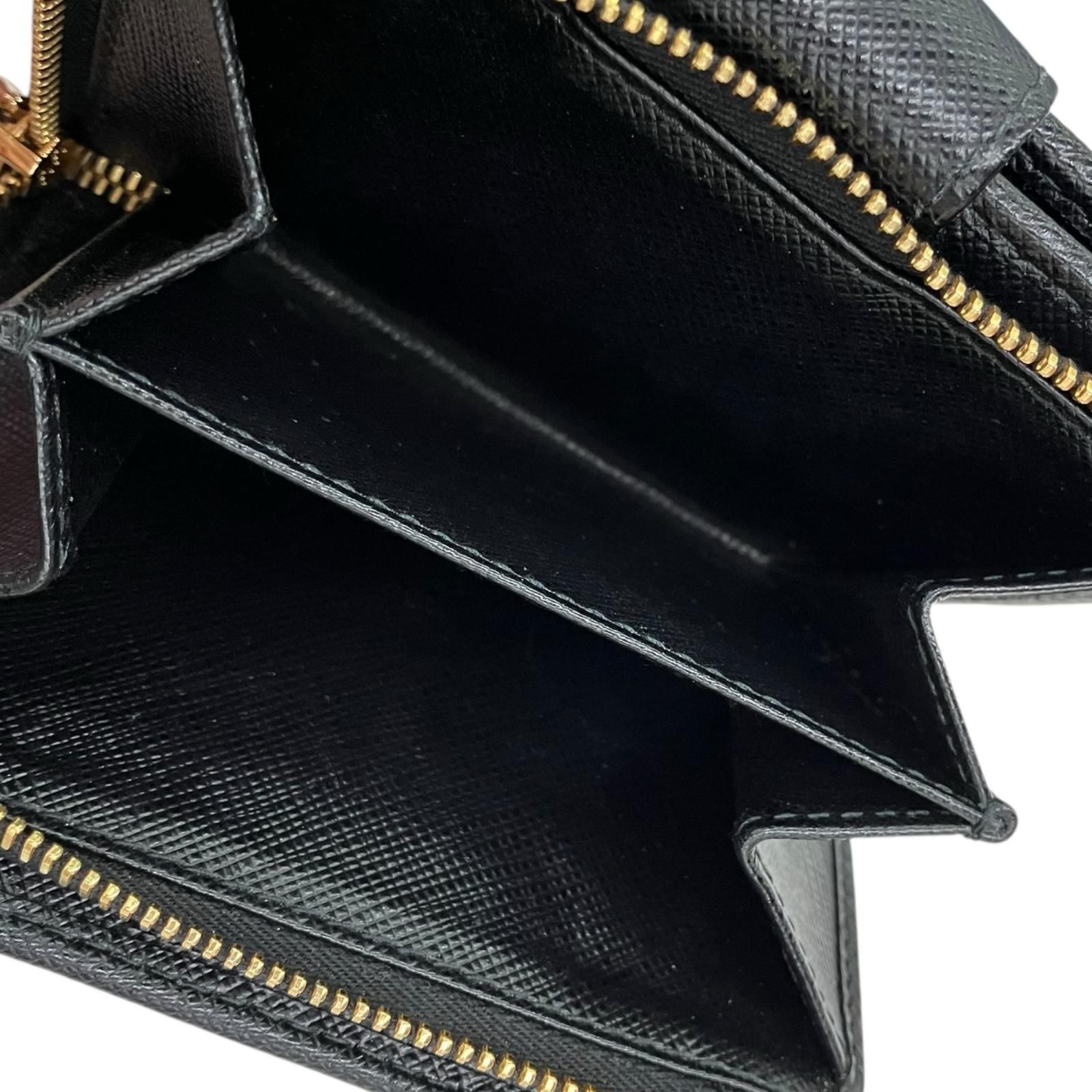 プラダ　二つ折り財布 186005 現状品 PRADA プラダ 二つ折り財布 - メルカリ