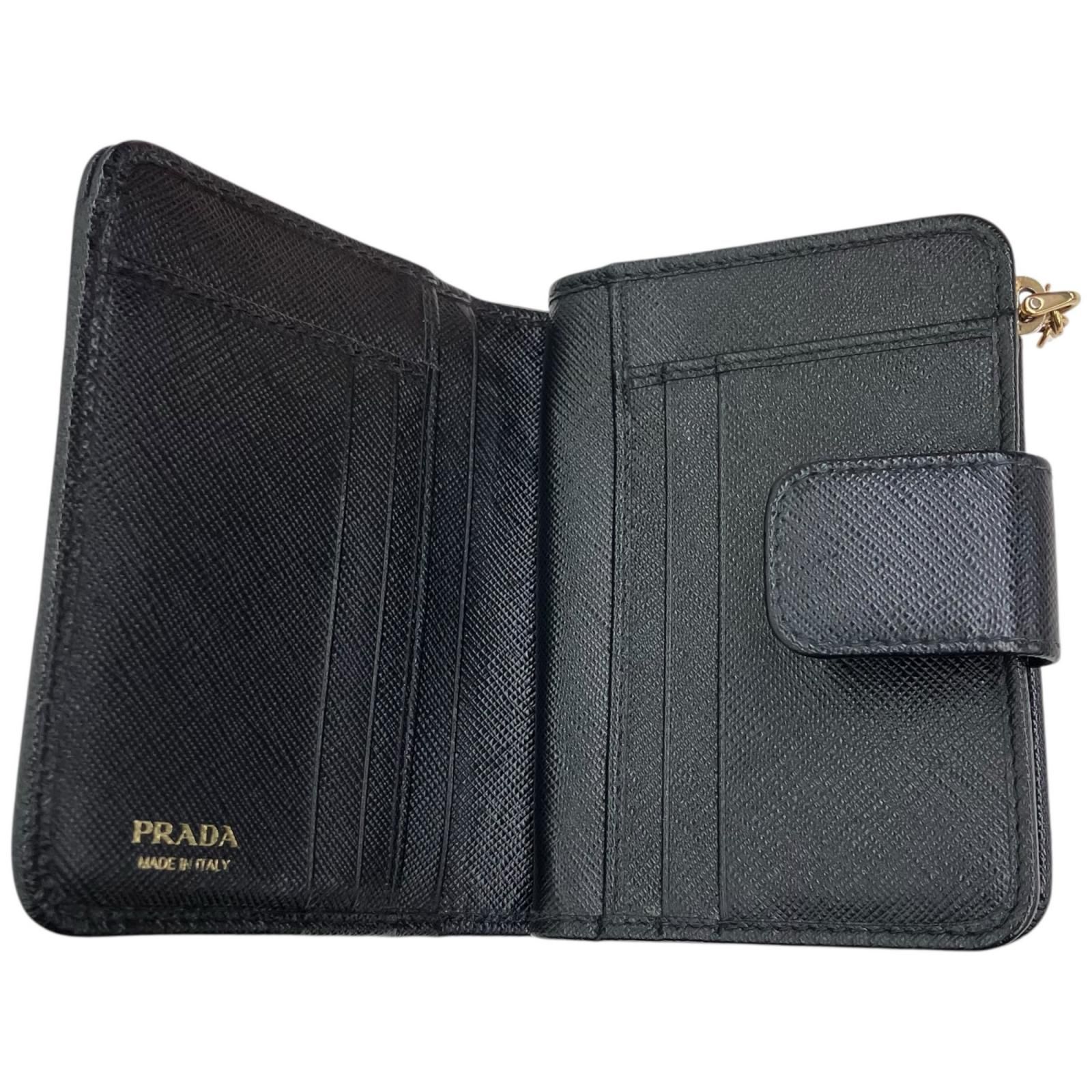 プラダ　二つ折り財布 186005 現状品 PRADA プラダ 二つ折り財布 - メルカリ