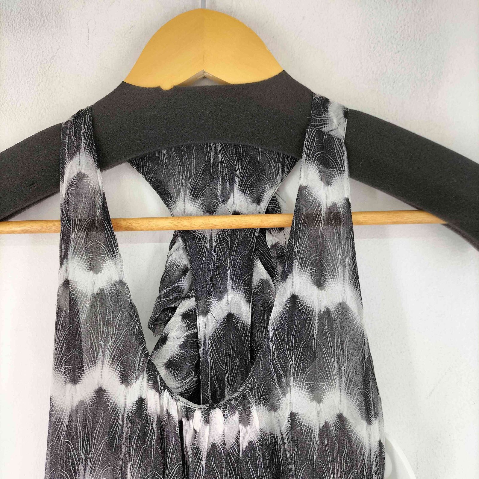 トーマスワイルド THOMAS WYLDE シルク 総柄ワンピース レディース