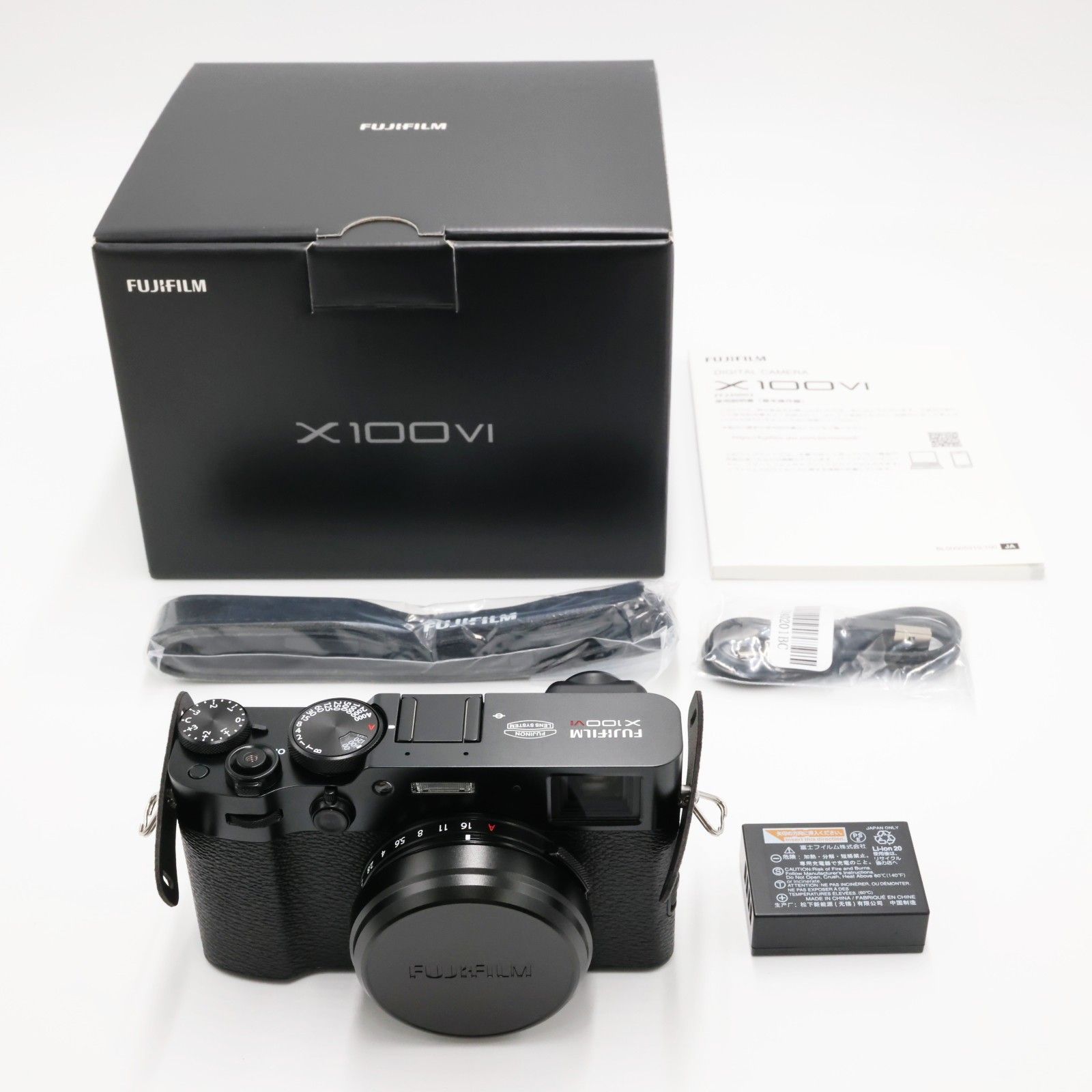 中古-美品| FUJIFILM X100VI ボディ ブラック Ver.1.31 多言語対応