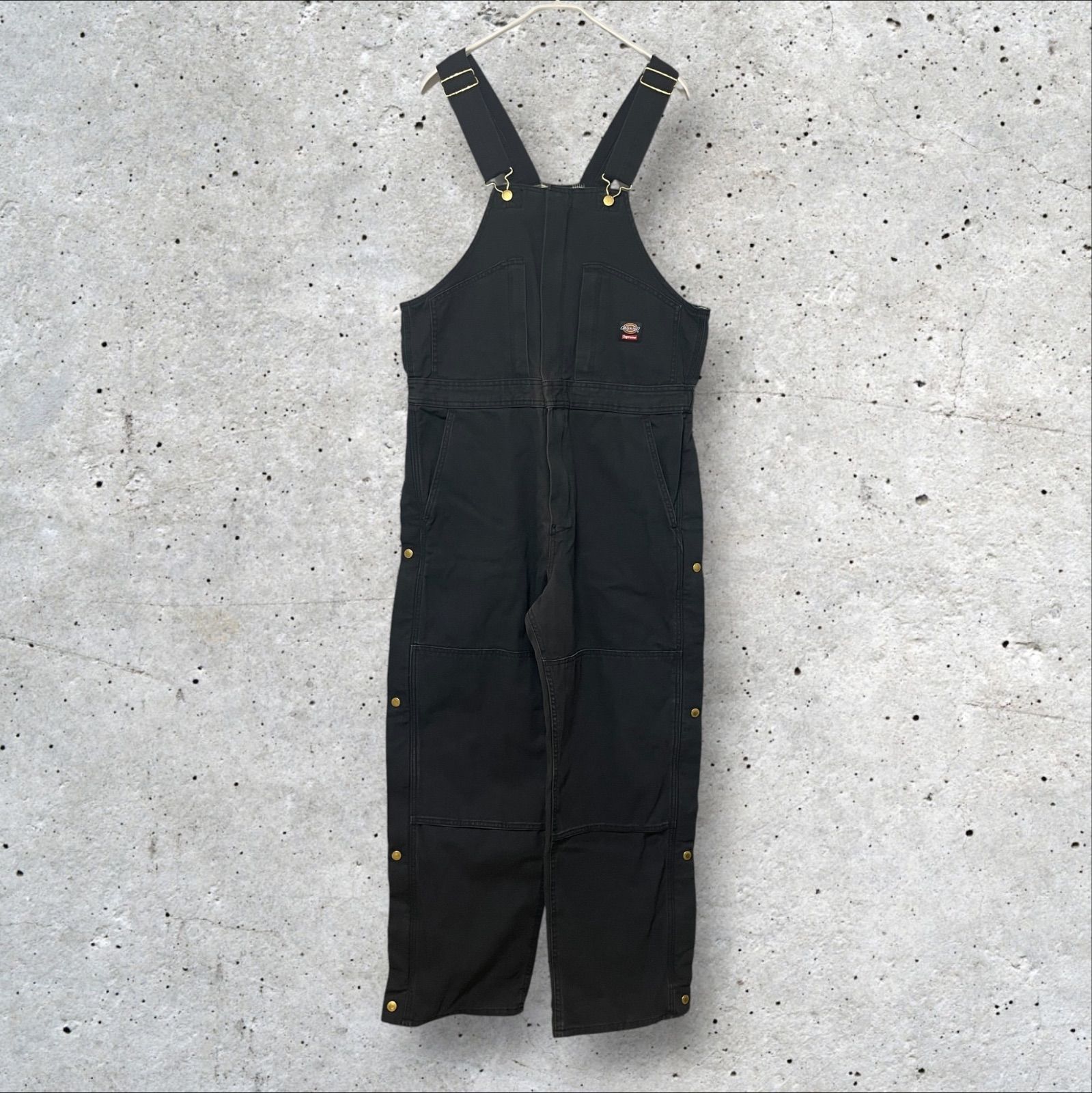 Supreme × Dickies Flannel Lined Overall YELLOW M シュプリーム ディッキーズ フランネル裏地付キオーバーオール イエロー