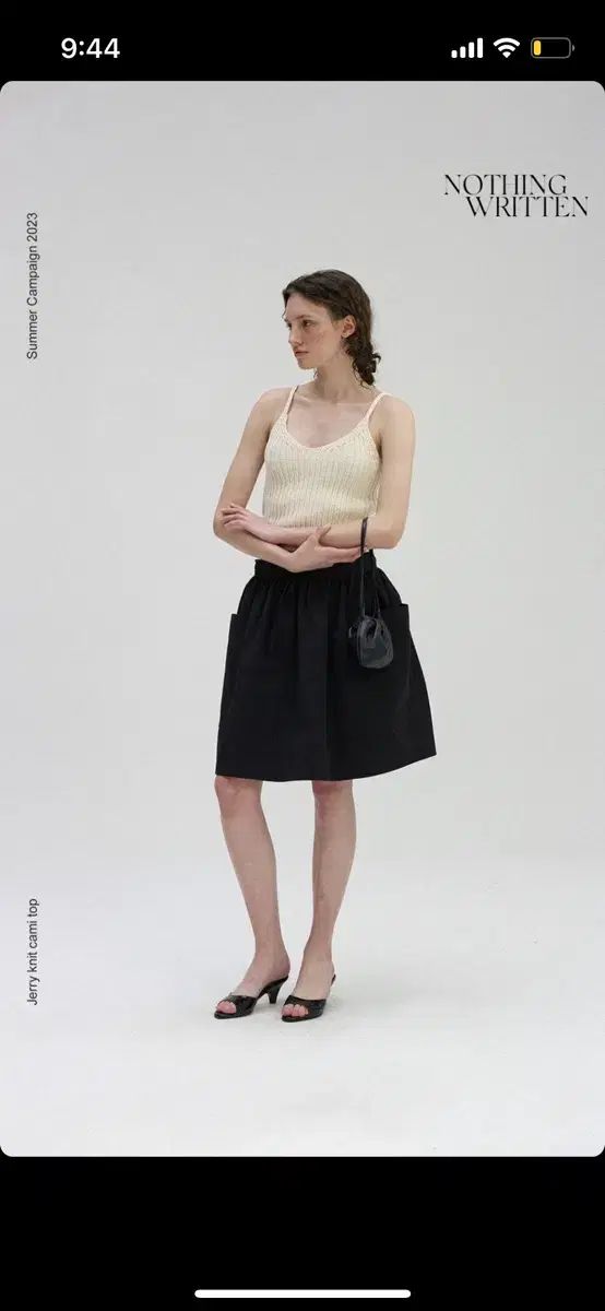 ナッシングリトゥン casali flared skirt