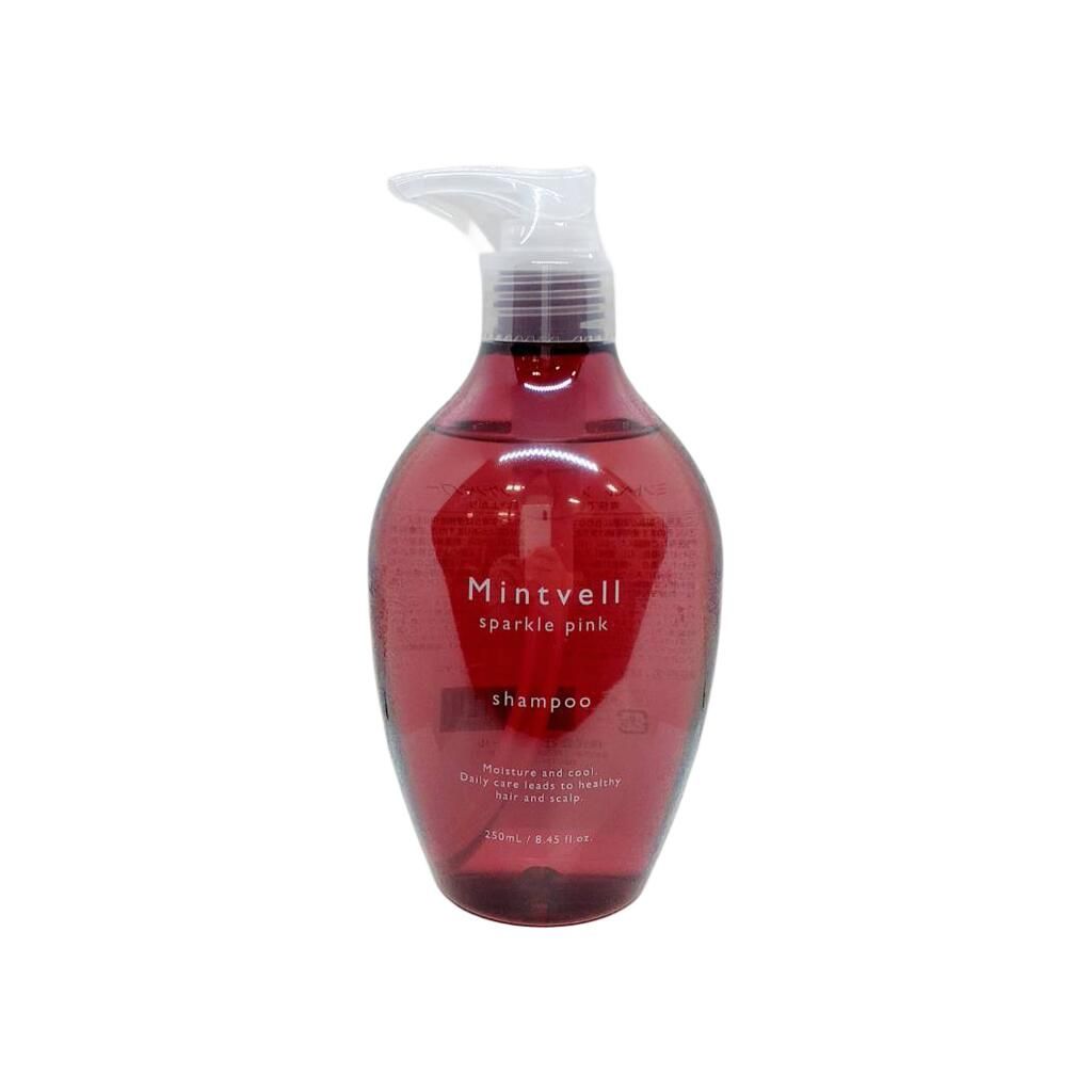 썬콜 민트 벨 스파클 핑크 샴푸 250ml 쿨 샴푸 쿨 샴푸 쿨 샴푸 쿨 샴푸 쿨 필링 두피 냄새 서머 쿨 드라이 피치 리프 추출물 모이스처라이징 민트 남성 및 여성용 미용실 전용