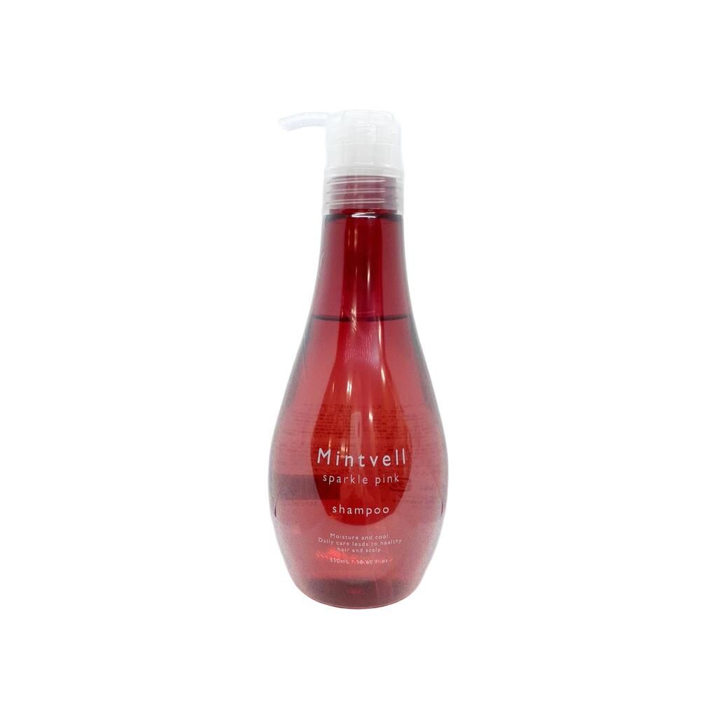 썬콜 민트 벨 스파클 핑크 샴푸 550ml 쿨 샴푸 쿨 샴푸 쿨 샴푸 쿨 샴푸 쿨 필링 두피 냄새 서머 쿨 드라이 피치 리프 추출물 모이스처라이징 민트 남성 및 여성용 미용실 전용