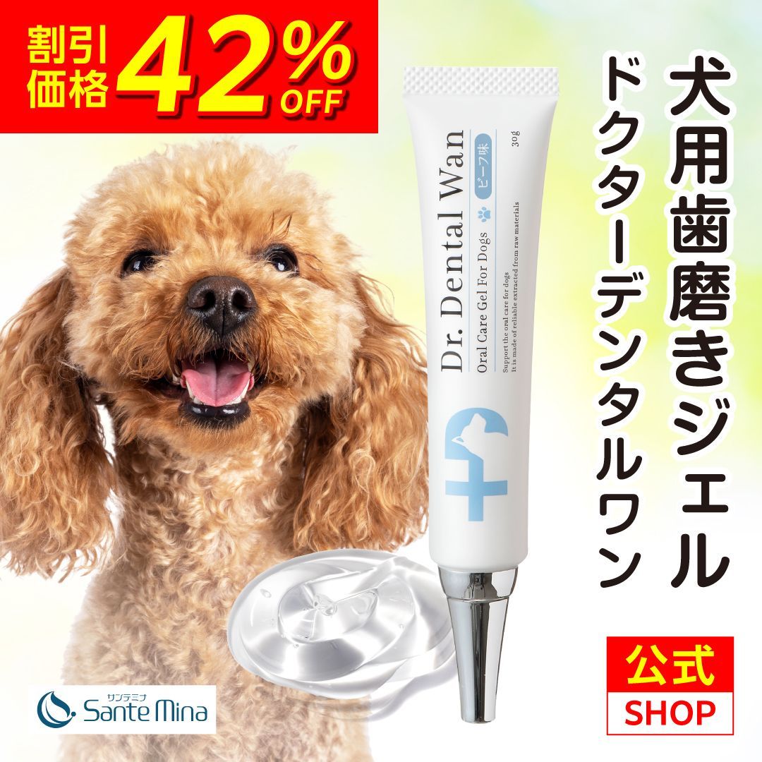 犬用品 新品未開封ドクターデンタルワン口腔ジェル30g 2本セット