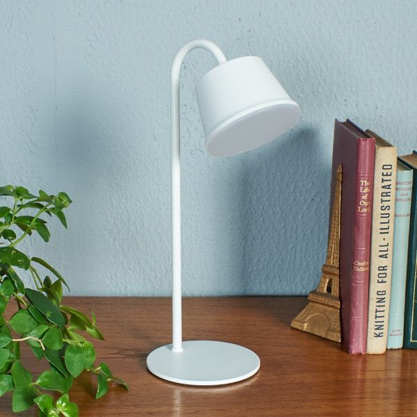 雑貨 ABS樹脂 LED Magnecco マグネッコ LED充電式ポータブルランプ White 充電式ポータブルランプ 照明 テーブルランプ デスクライト ベッドサイドナイトランプ #77863