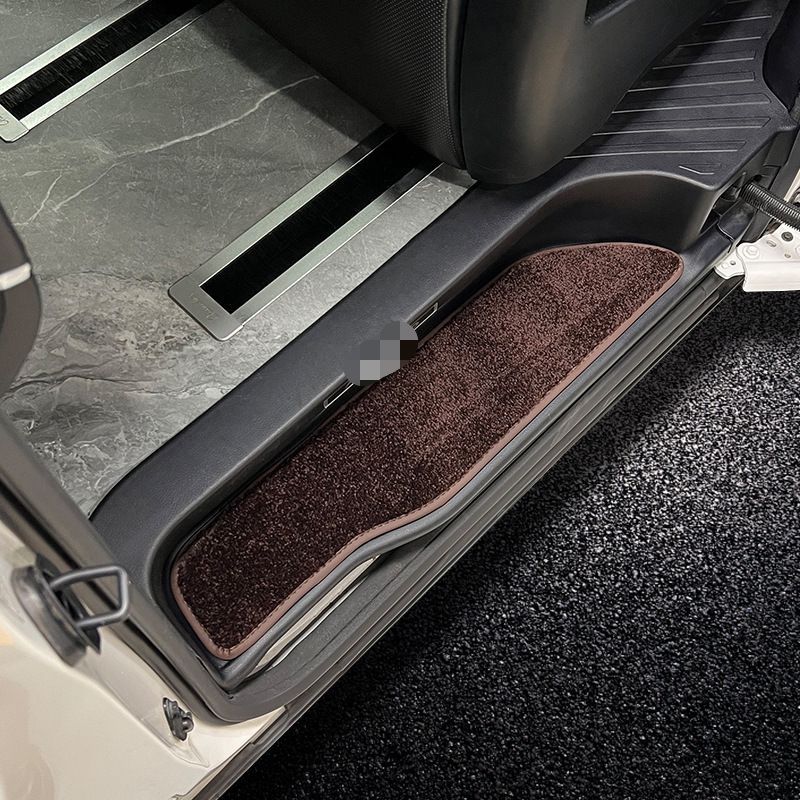 【送料無料】トヨタ アルファード/ヴェルファイア 30系/40系 専用 ウェルカムペダルカーペット 4枚セット 高品質 撥水加工 ドレスアップ 高級感 傷防止 内装保護 簡単取付 ブラック/ベージュ/ブラウン 選択可