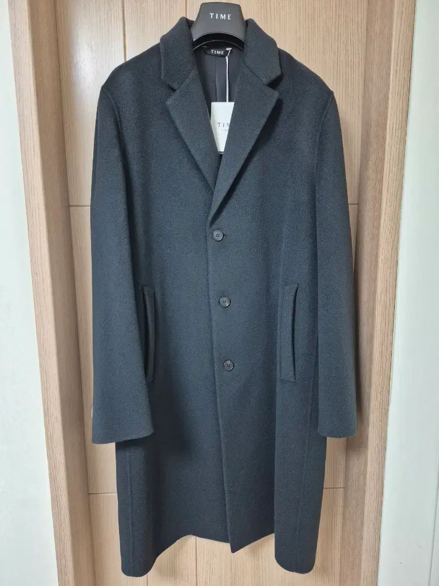 105 TIME HOMME 24fw カシミア テーラードコート ダークグレー 新品