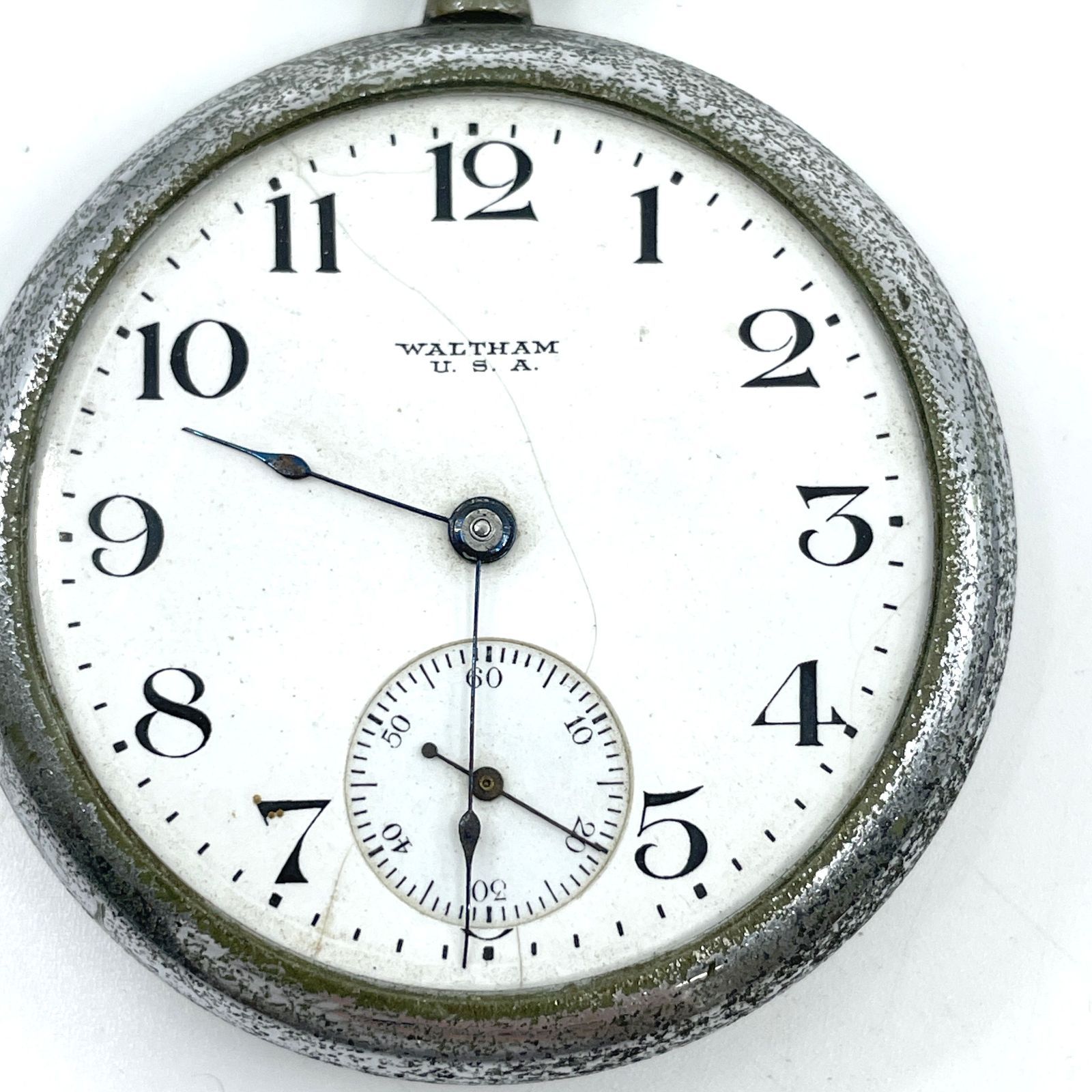整備済み Waltham 懐中時計 手巻き スモセコ アンティーク 1883 ジャンク WALTHAM ウォルサム 懐中時計 ヴィンテージ スモセコ