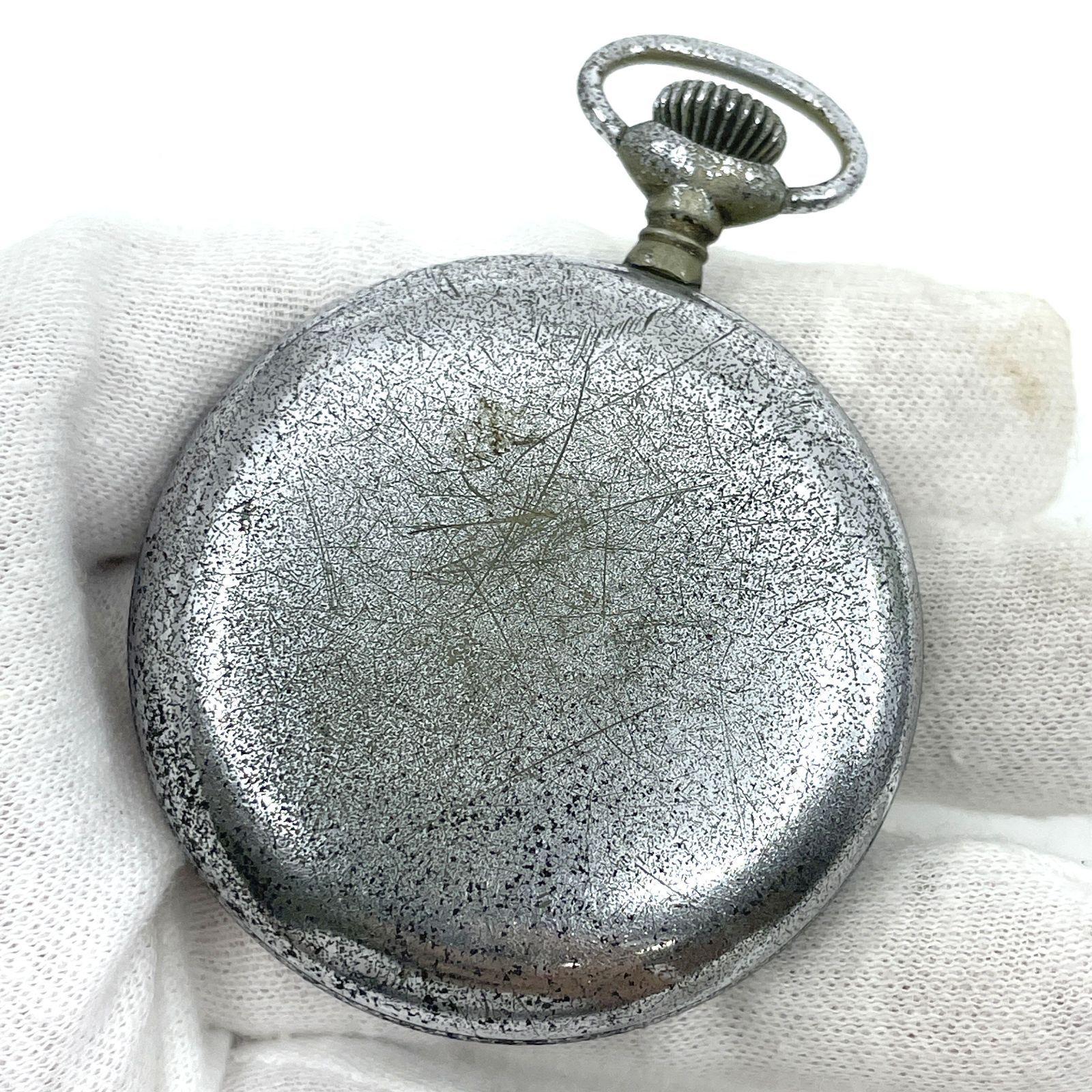 ジャンク WALTHAM ウォルサム 懐中時計 ヴィンテージ スモセコ