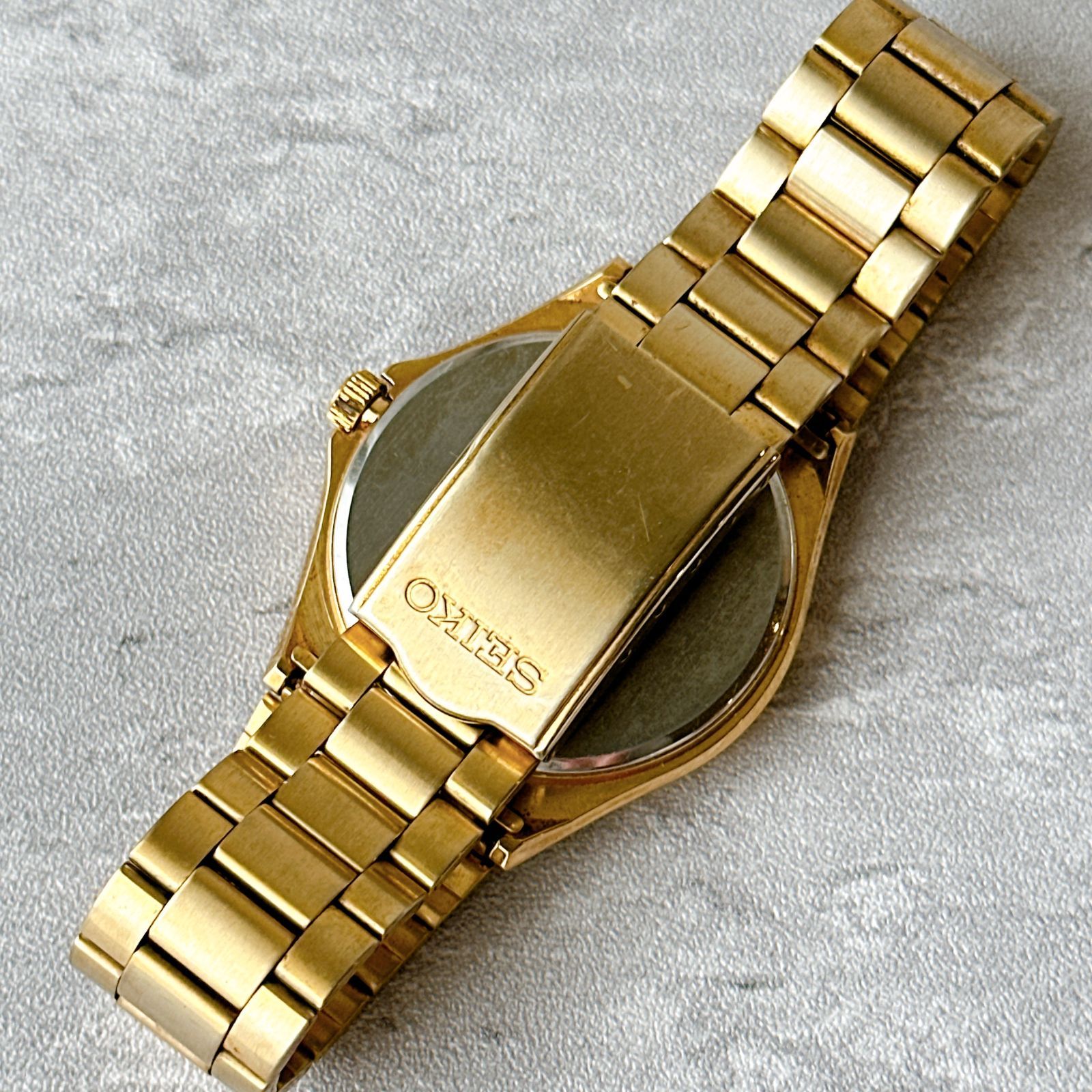 SEIKO SPIRIT セイコースピリット 7N43-7180 ゴールド ヴィンテージ