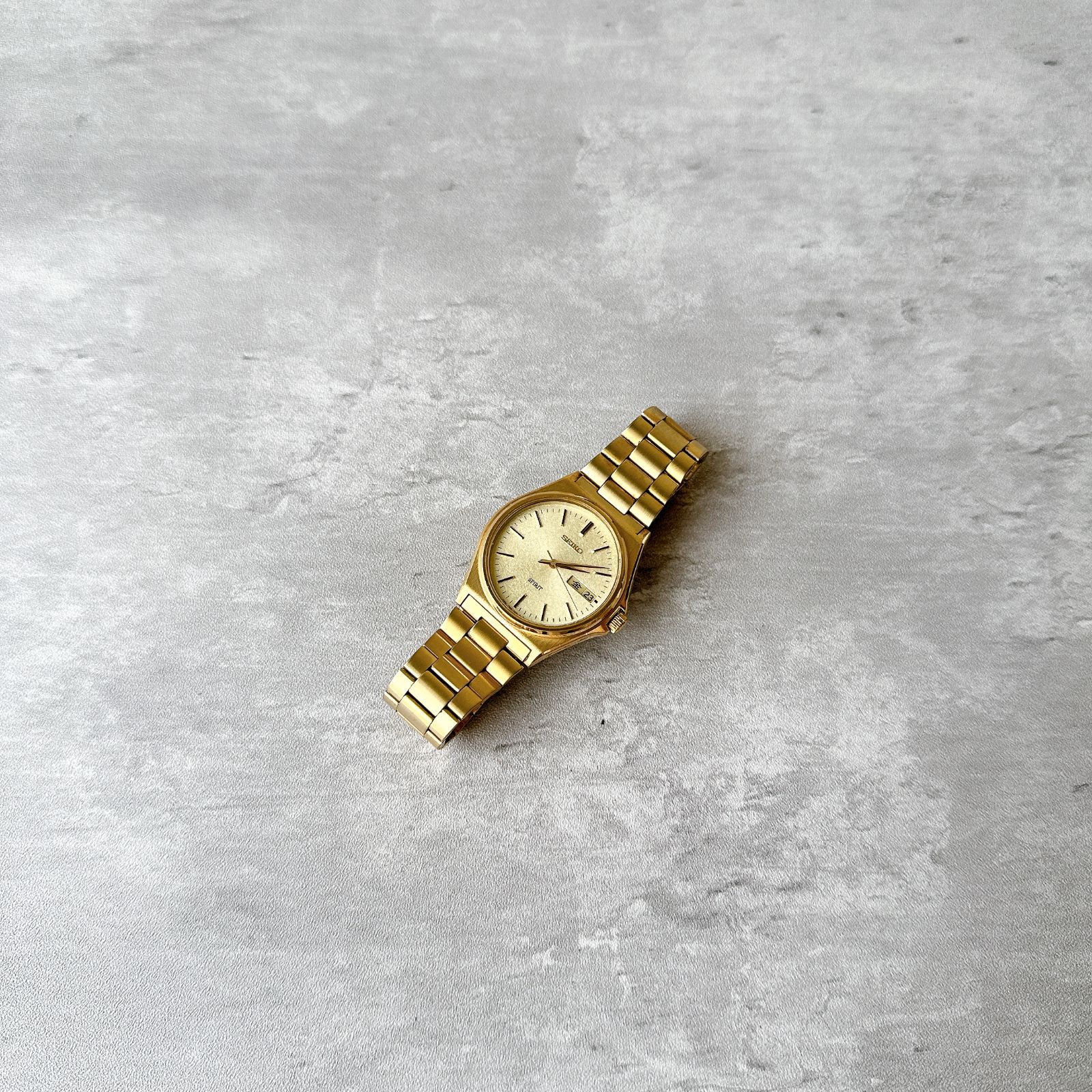 SEIKO SPIRIT セイコースピリット 7N43-7180 ゴールド ヴィンテージ