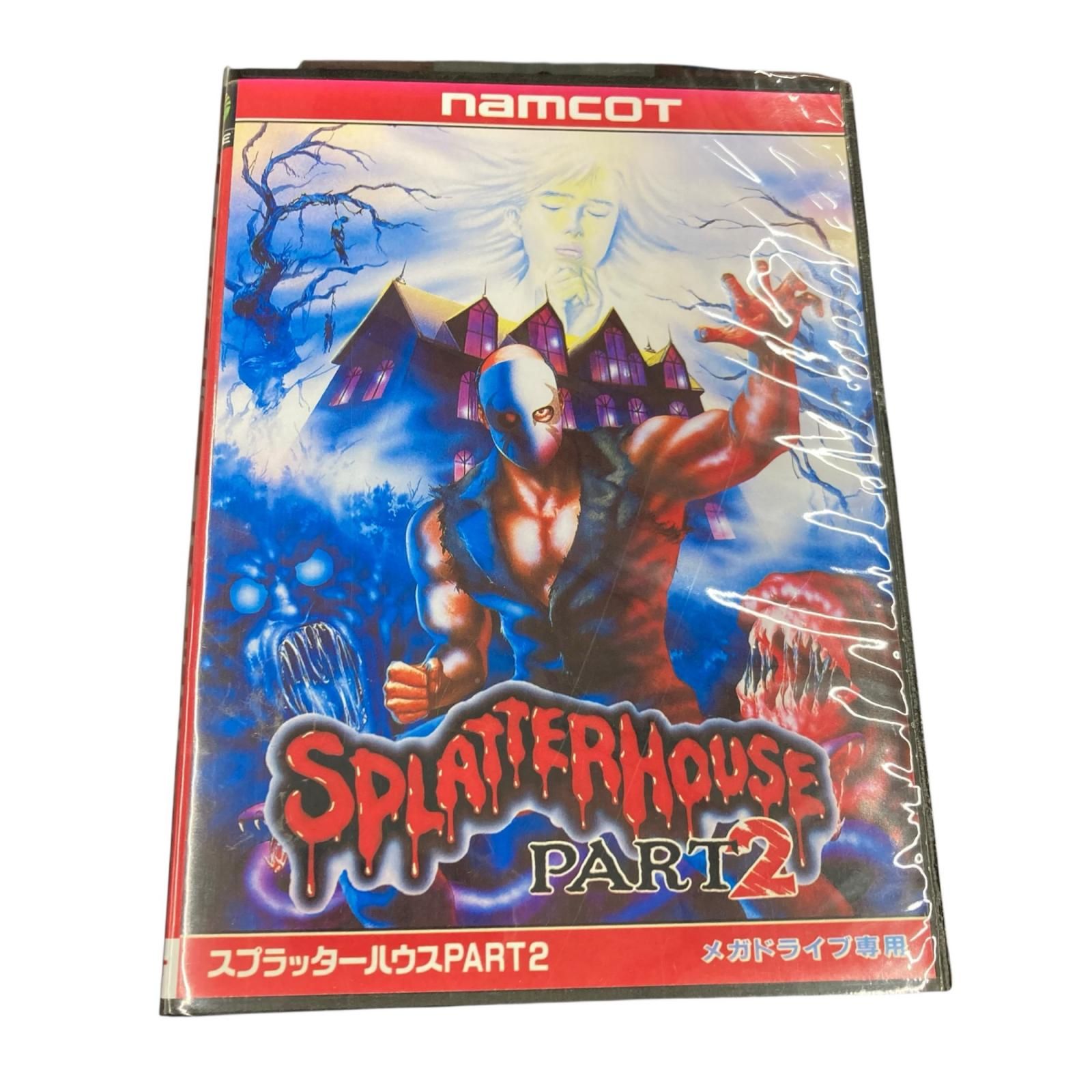 199990 動作未確認 メガドライブ ソフト スプラッターハウスPART2 