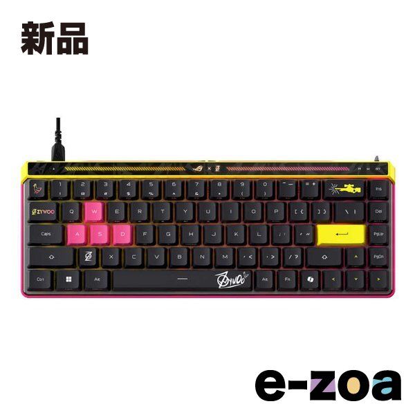 ASUS エイスース ROG Falchion Ace HFX ZywOo Edition Gaming Keyboard M605ROGFALCHIONACEHFXUS (2667791)
