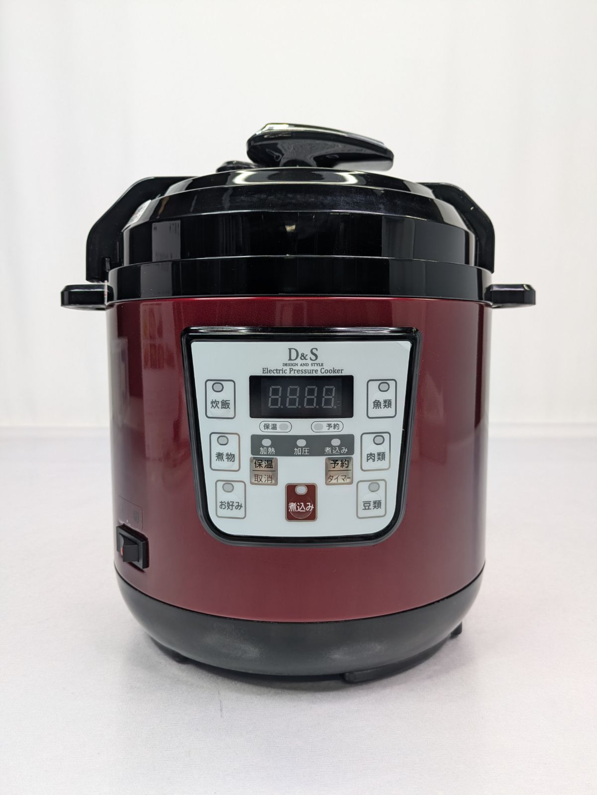 D&S 電気圧力鍋 STL-EC30R D&S 電気圧力鍋 2.5L STL-EC30R