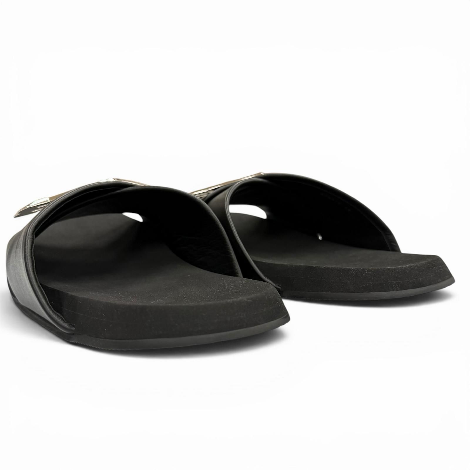 未使用品▽BALENCIAGA バレンシアガ 828478 SUNSET FLAT BB レザー
