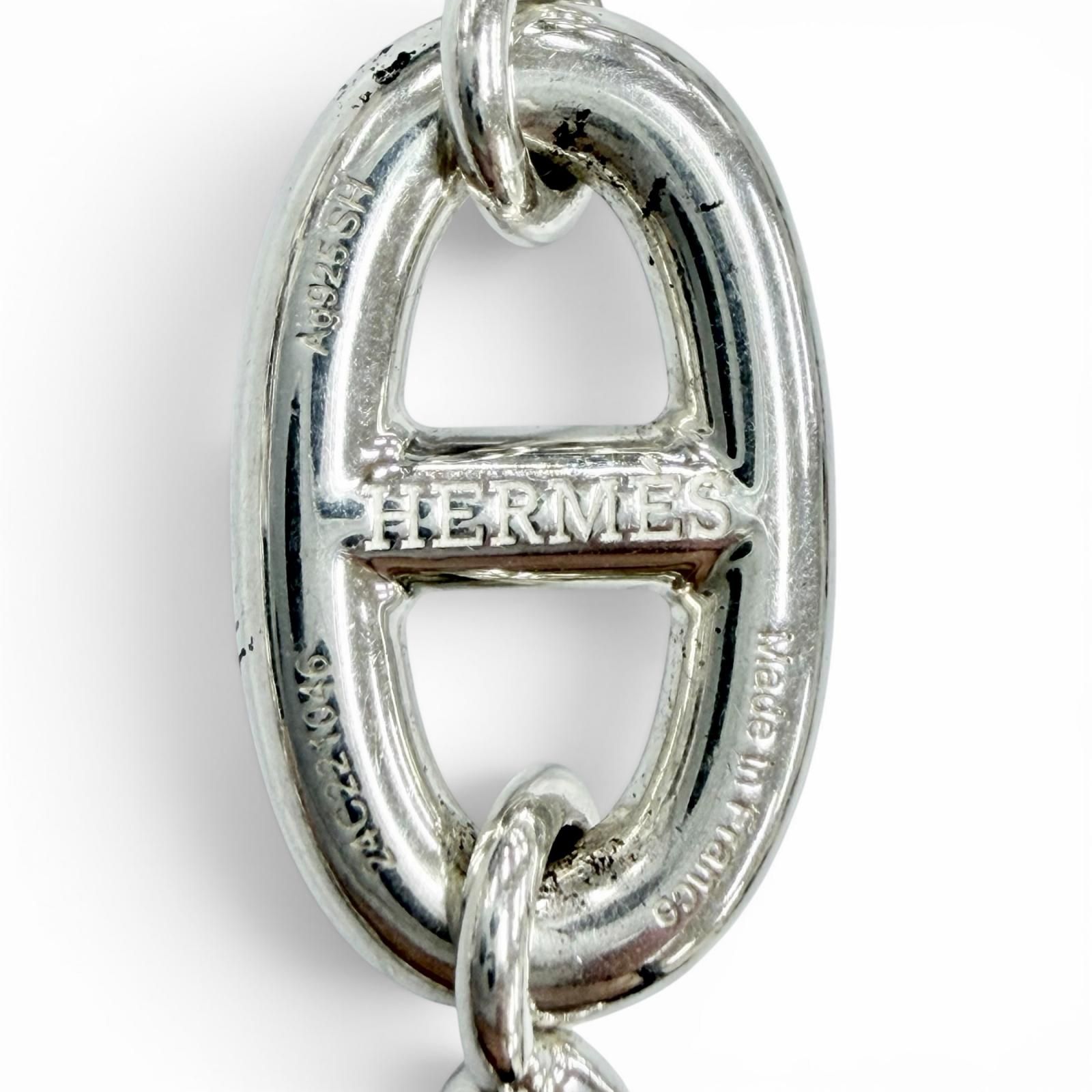 美品◇HERMES エルメス 2024年製 ファランドール 925 シェーヌ