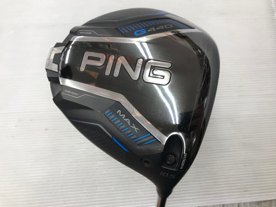 ピン G440 MAX 10.5度 TOUR 2.0 CHROME 65 Sフレックス ドライバー