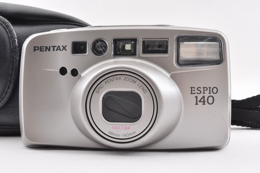 [2개월 보증 포함] 펜탁스 에스피오 140 실버 컴팩트 필름 카메라 35mm 컴팩트 카메라 펜탁스 필름 카메라 인기 모델 망원 줌 #1514