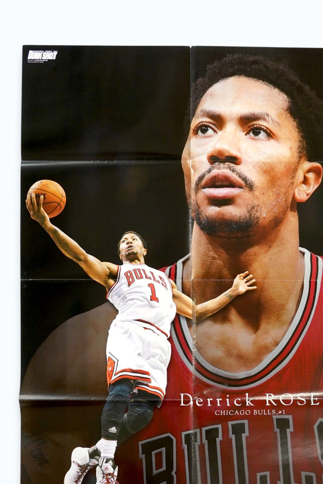 コービーブライアント デリックローズ NBA バスケ 大判両面ポスター B2