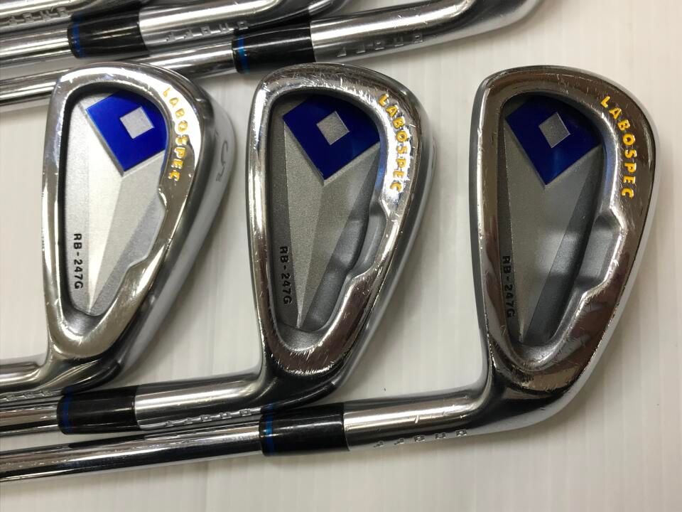 専用オノフLABOSPEC 247Gアイアン 5〜P 6本　NS950S 中古 グローブライド オノフ ラボスペック RB-247G NSプロ950GH Sフレックス
