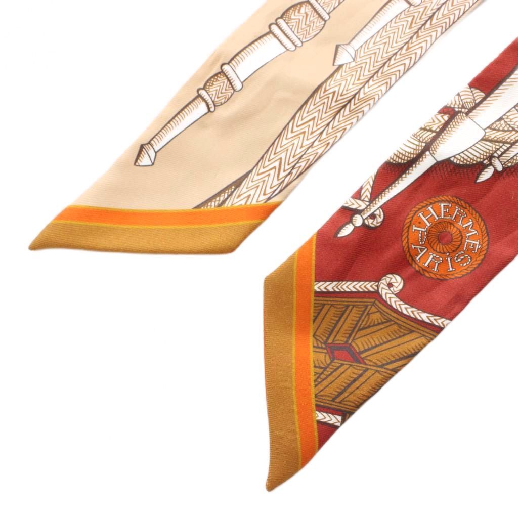 エルメス HERMES Zouaves et Dragons ズアヴとドラゴン ツイリー