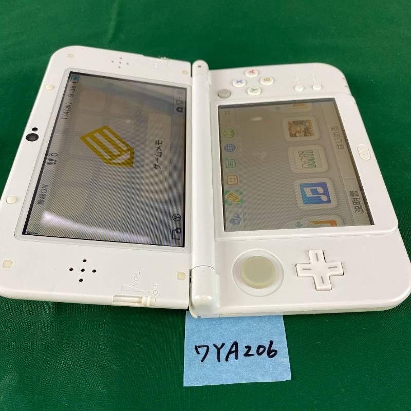◇ワYA206【上下IPS液晶】Newニンテンドー3DSLL パールホワイト 本体