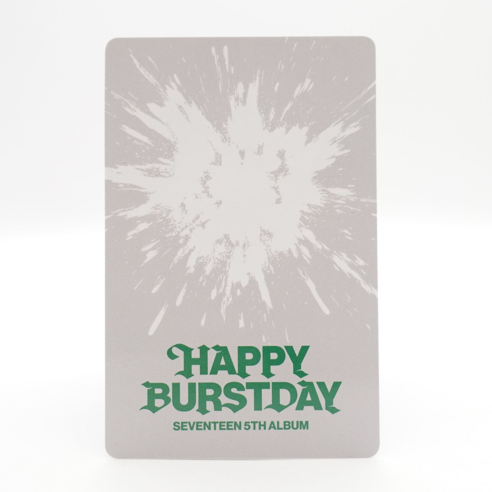 SEVENTEEN ドギョム HAPPY BURSTDAY kit キノ トレカ フォト カード DK