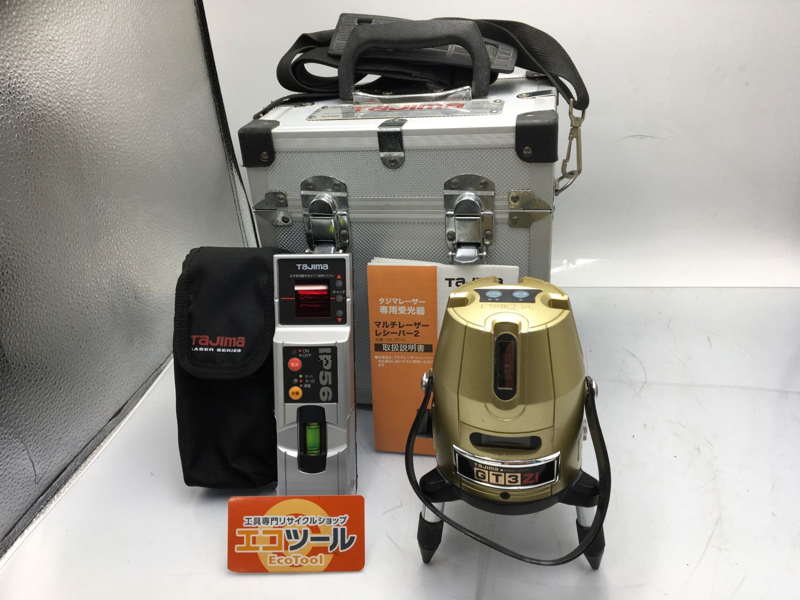 【中古品】TJMデザイン GT3Z-I ☆タジマ レーザー墨出し器 GT3Zi 矩・横 [IT_OTGM1][知立][M04]