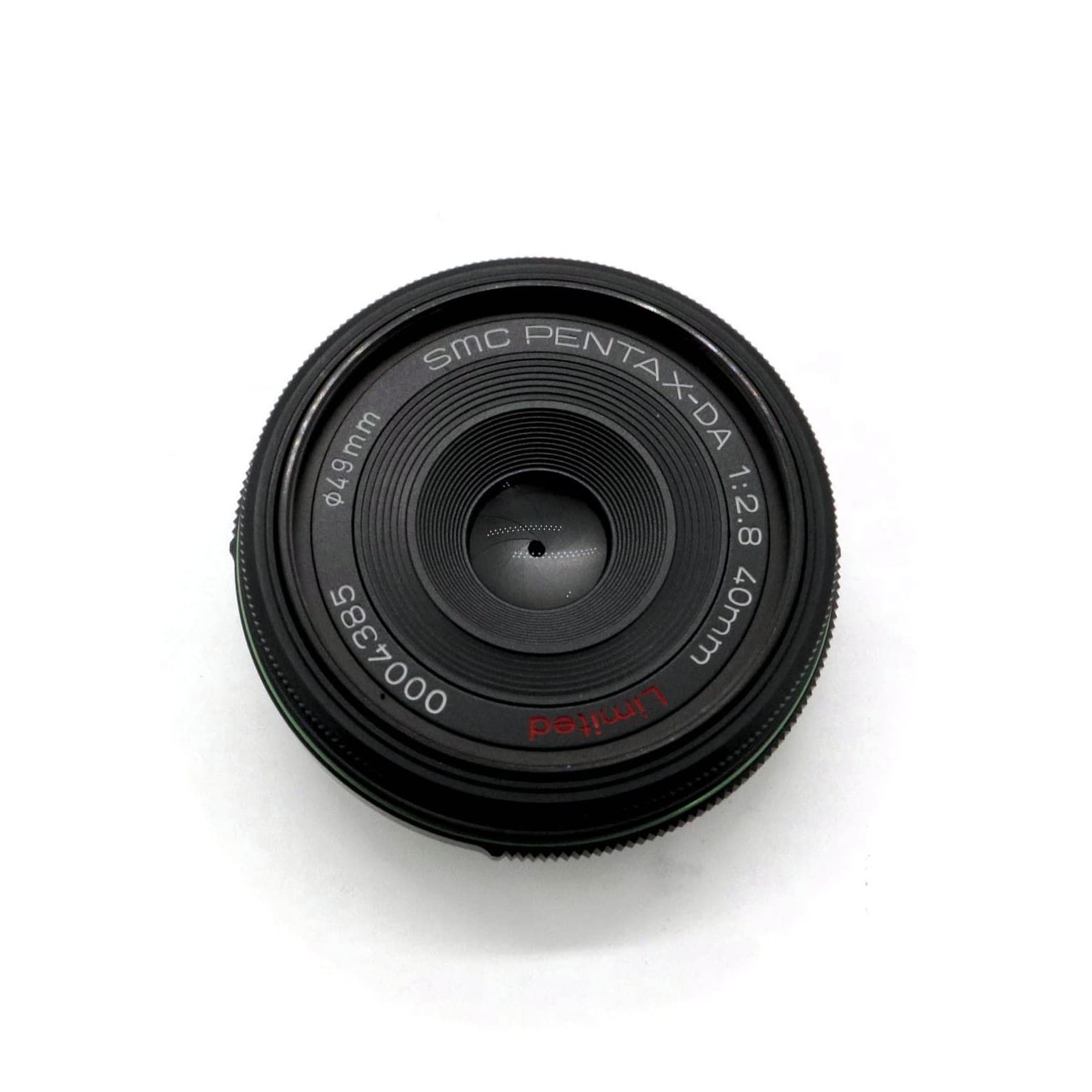 極上美品》 smc PENTAX-DA 40mm F2.8 Limited ブラック ペンタックス