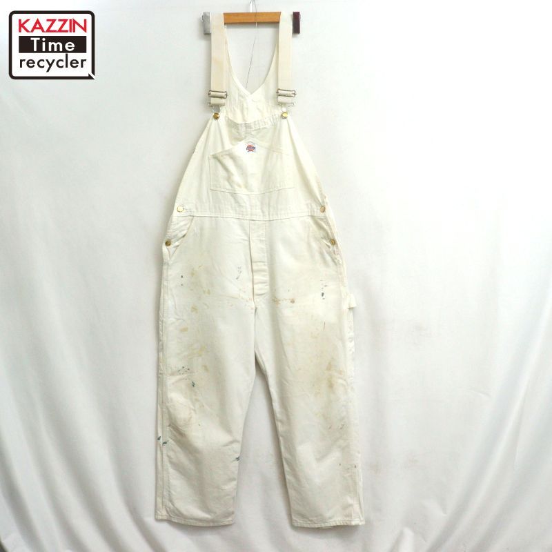 80s USA製 vintage Dickies 山ポケ オーバーオール メンズ XLサイズ相当 ビッグサイズ オーバーサイズ