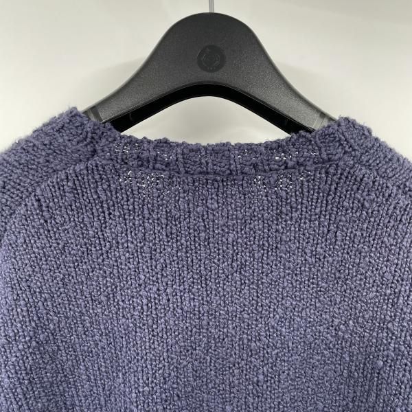 中古】Supreme 24SS Bouclé Small Box Sweater サイズM ネイビー