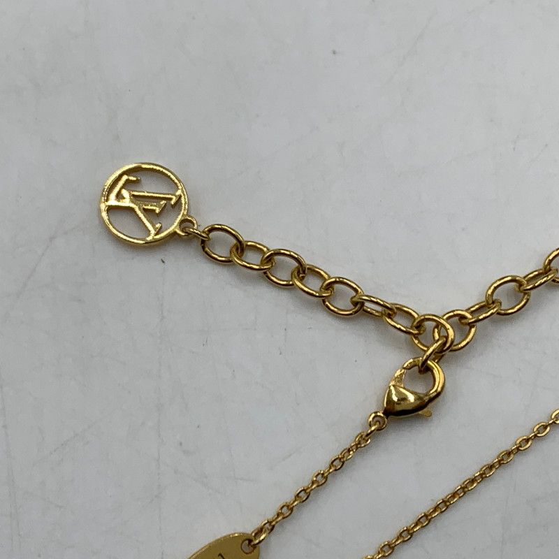 中古品】 LOUIS VUITTON ルイ・ヴィトン M63141 ナノグラム ネームタグ
