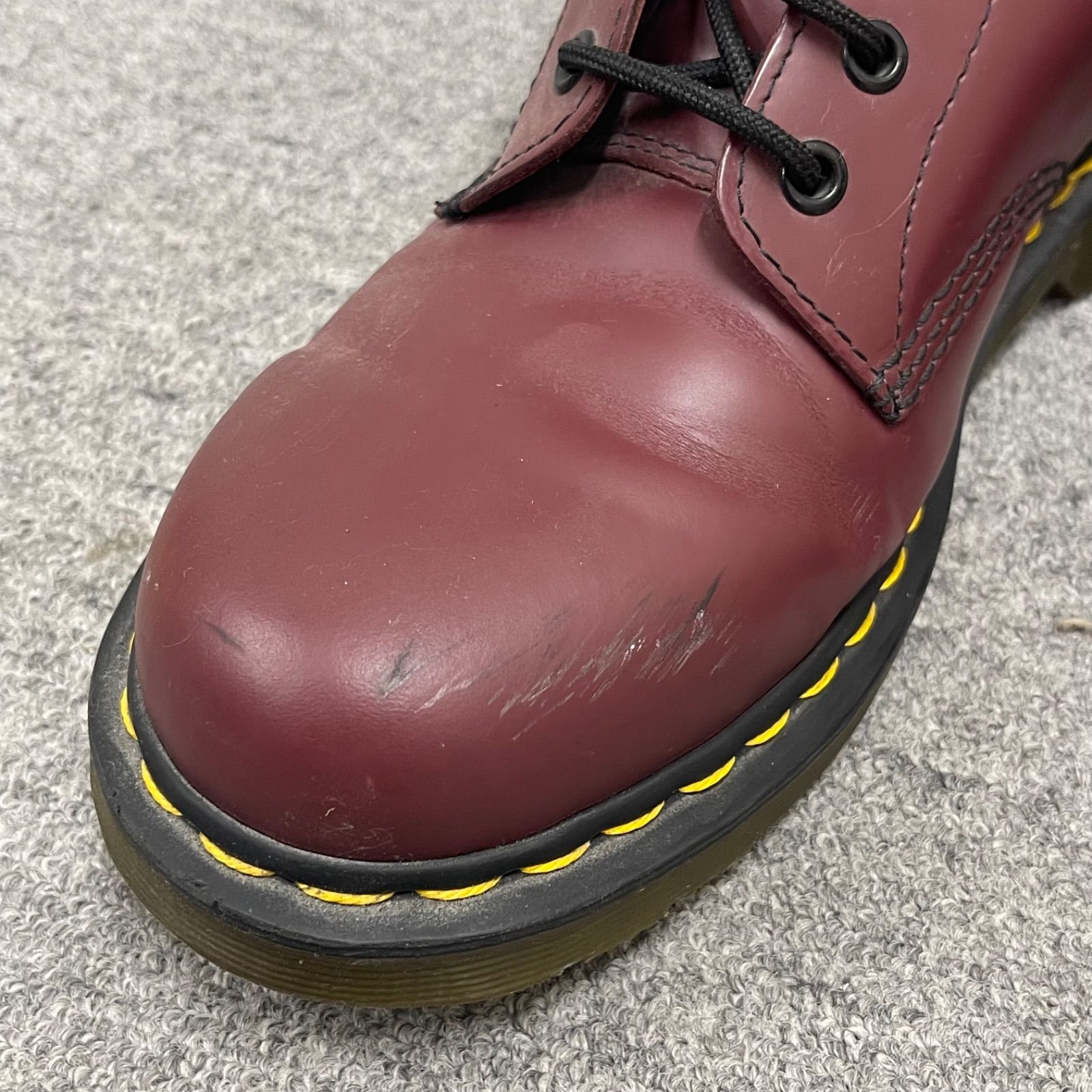 NPA】UK9 Dr.Martens ドクターマーチン 10ホールブーツ チェリーレッド