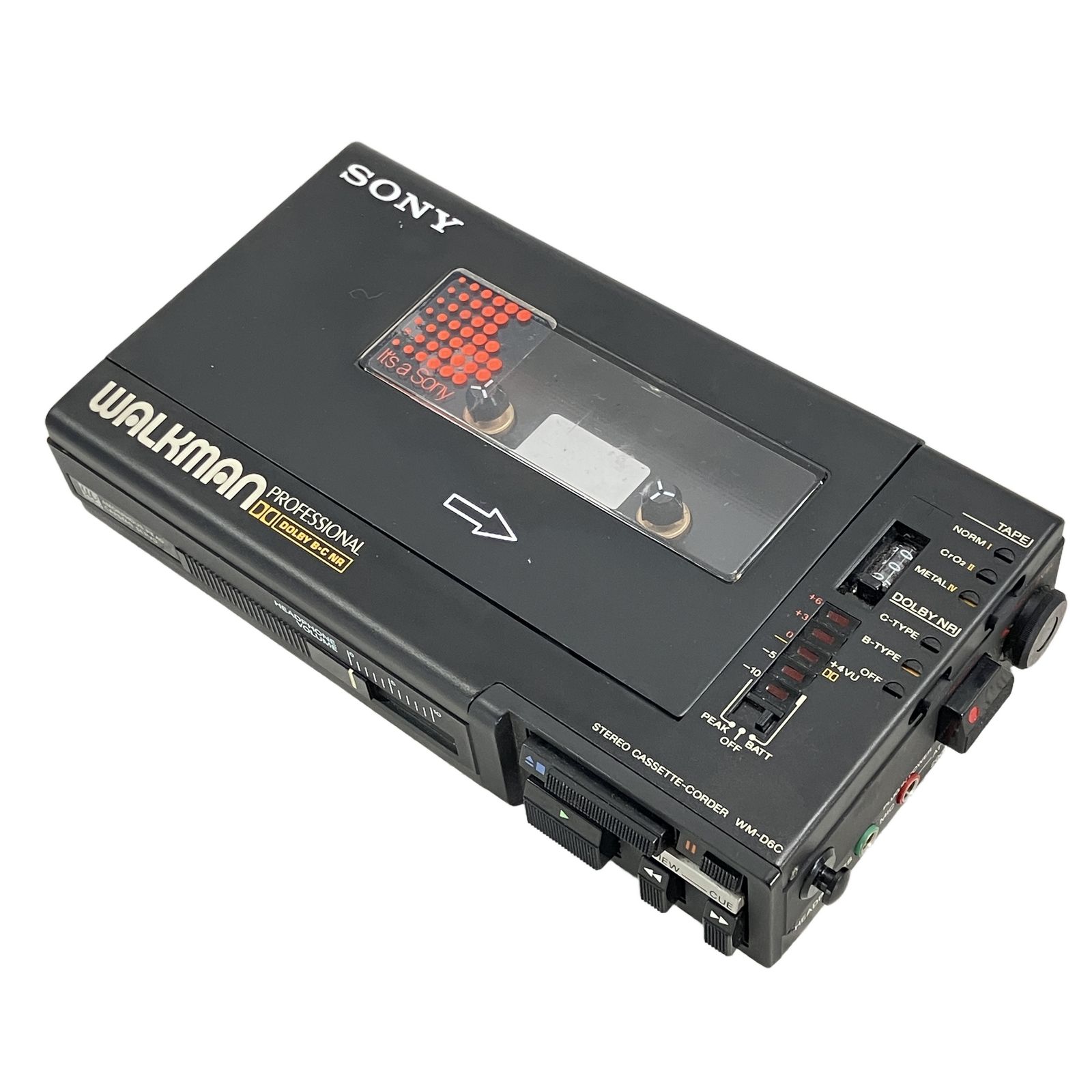 SONY WM-D6C ウォークマン カセットレコーダー ケース付き WALK MAN ソニー ウォークマン ジャンク W11267760