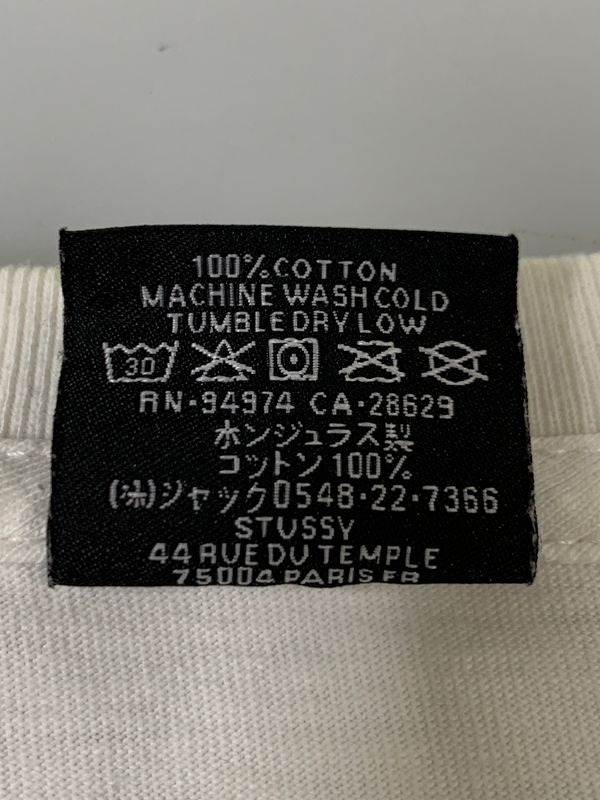 中古品】 STUSSY ステューシー × GANG STARR ギャングスター 別注