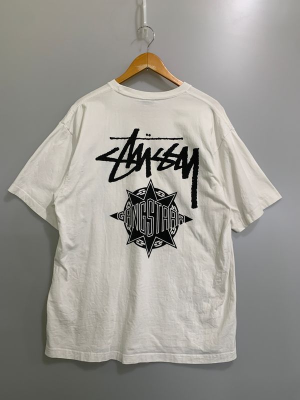 中古品】 STUSSY ステューシー × GANG STARR ギャングスター 別注
