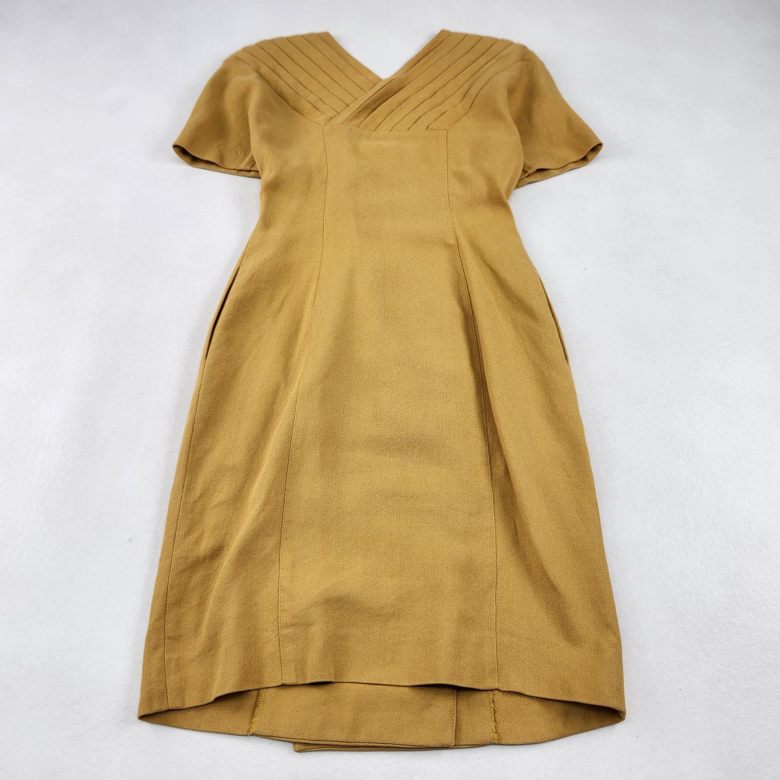 Christian Dior ワンピース ディオール Miss Dior 金ボタン ドレス M