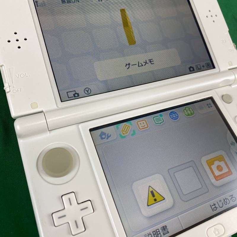 ◇ワYA208【上下IPS液晶】Newニンテンドー3DSLL パールホワイト 本体