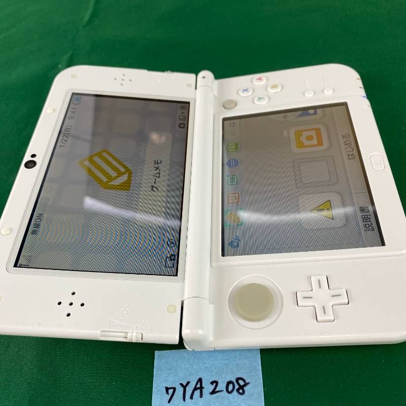 ◇ワYA208【上下IPS液晶】Newニンテンドー3DSLL パールホワイト 本体