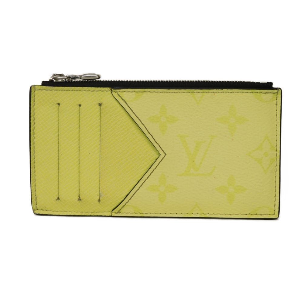 LOUIS VUITTON ルイ・ヴィトン コイン カードホルダー LVロゴ フラワー